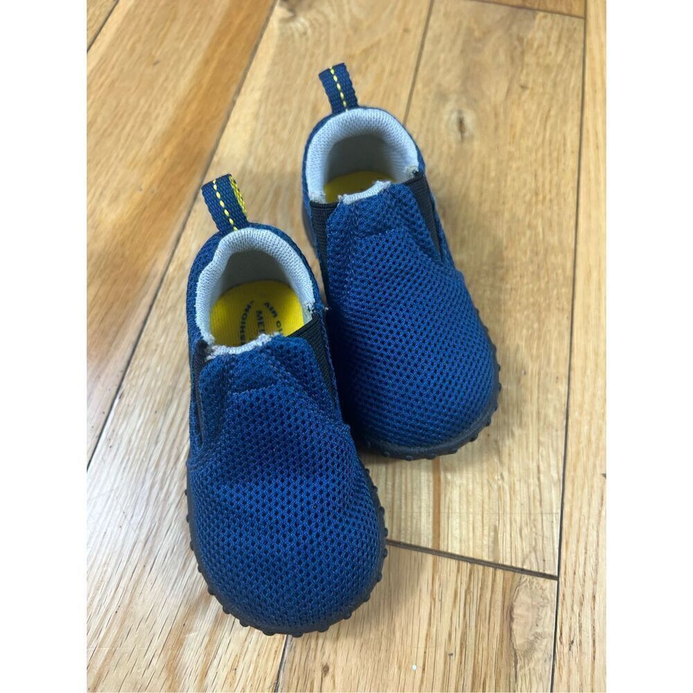 Merrell Childs Boys Blue Shoes Size 4